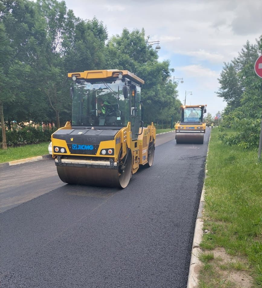 Дорожный каток XCMG XD83 8,5 тн - Строительство дорог в Краснодаре и  Краснодарском крае | ООО «КДМ»