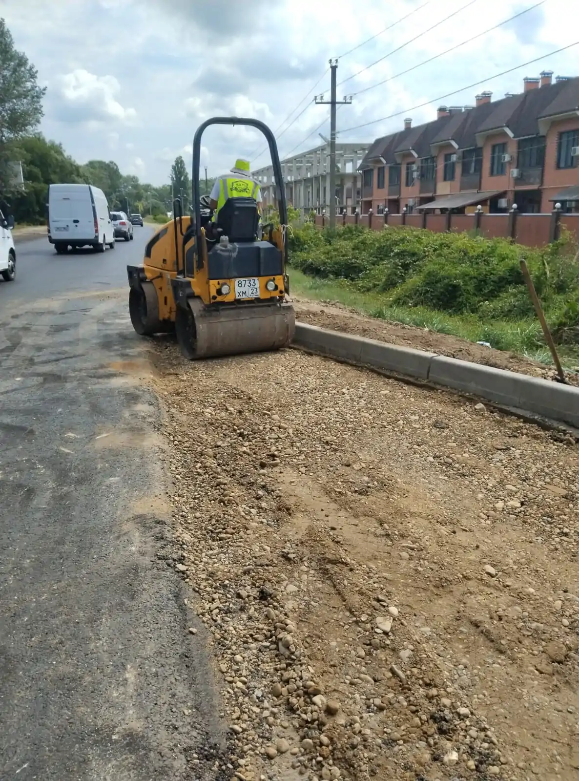 Тротуарный каток JCB VMT 260
