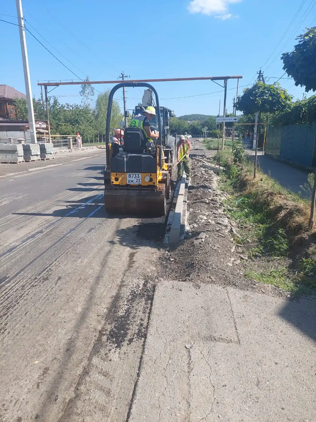 Тротуарный каток JCB VMT 260
