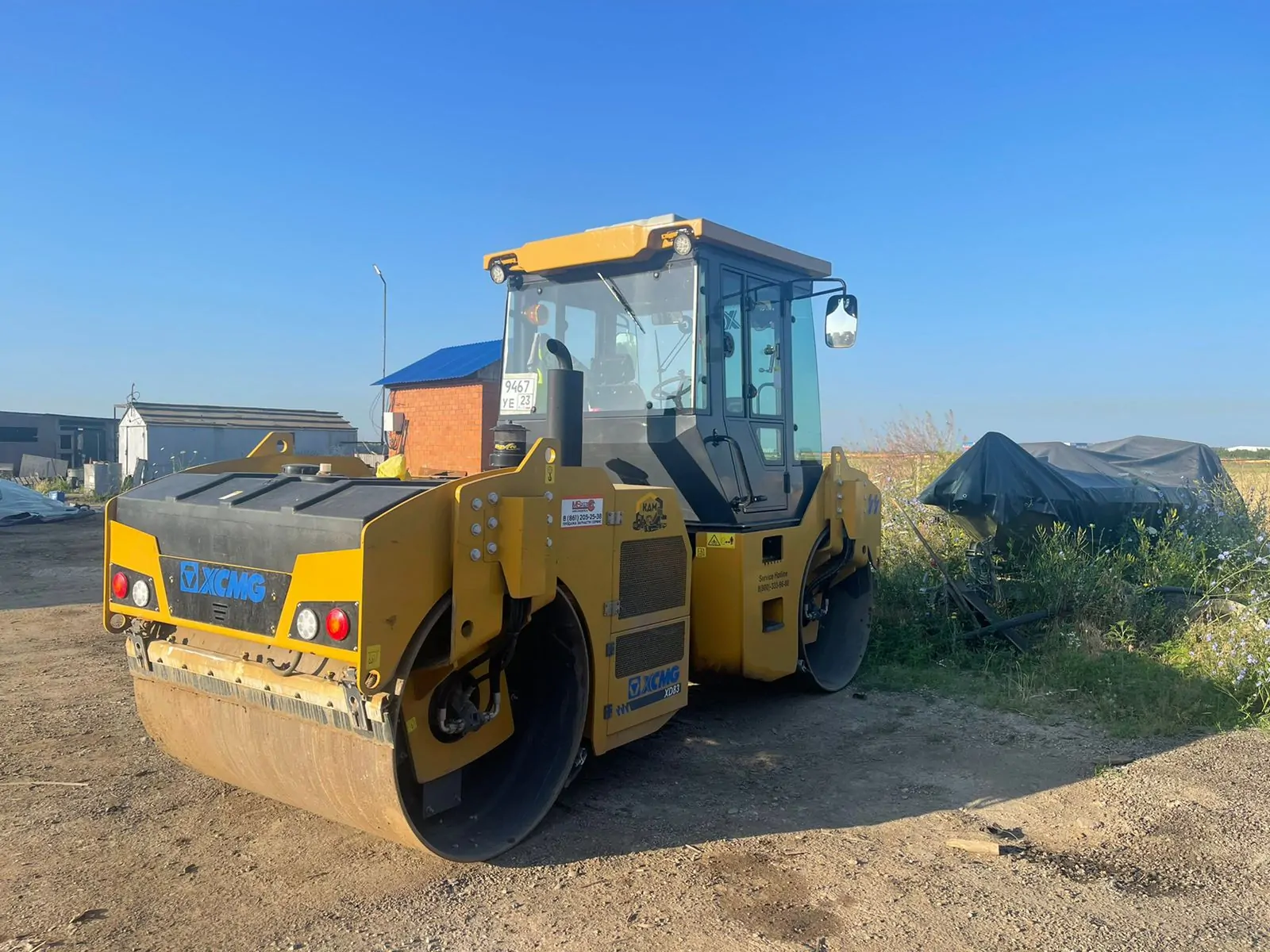 Дорожный каток XCMG XD83 8,5 тн